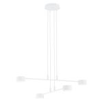 Emibig Pendelleuchte Modus Stahl Weiß | Geeignet für 5x GX53 - Max 12W