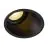 SLV Horn-A Spot Aluminium Noir Rond | Diamètre 95mm - Convient pour 1x GU10 