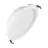 Ledvance Downlight LED Comfort High Efficiency D Aluminium Blanc 25W 3750lm 180d - 830 Blanc Chaud | 215mm - Diamètre 200mm - IP20 - Dimmable, Dali