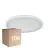 Lot 10x D'Lite Plafonnier Luma Blanc 18W 1700lm - 827 Blanc Très Chaud | IP44 - 29cm